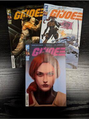 G.I. Joe # 21 Variant x3 Set 2026 Storm Shadow App Image Energon Universe